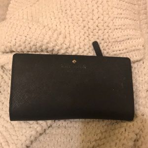 Black Kate spade wallet